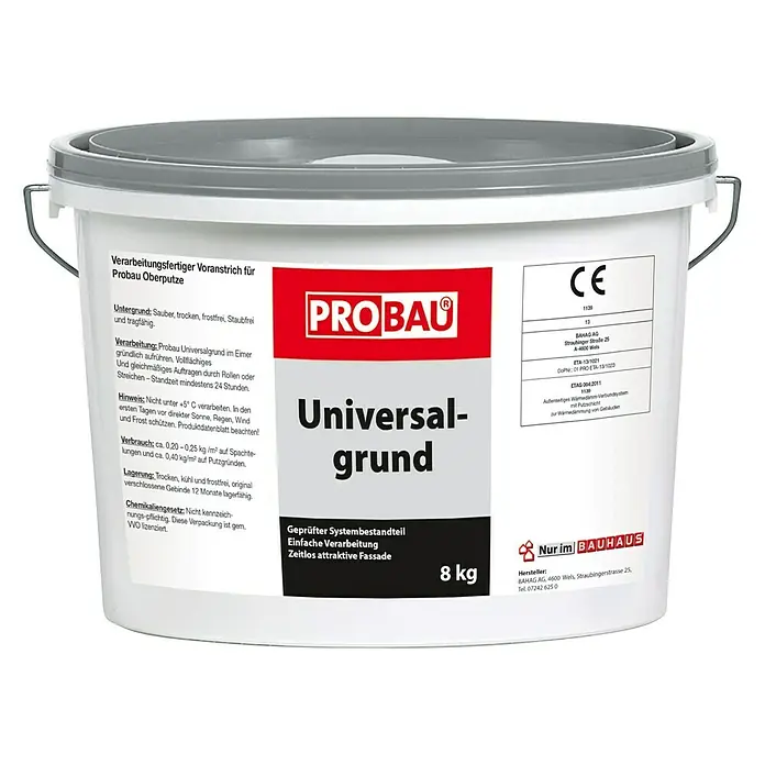 Probau Universalgrundierung - Weiß, 8 kg
