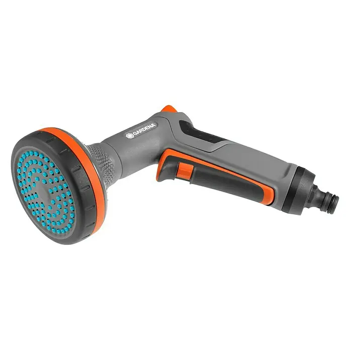 Gardena Comfort Tuš - Broj mlaza za raspršivanje: 2, Metal / plastika, Prikladno za: Gredica - Pogled sprijeda