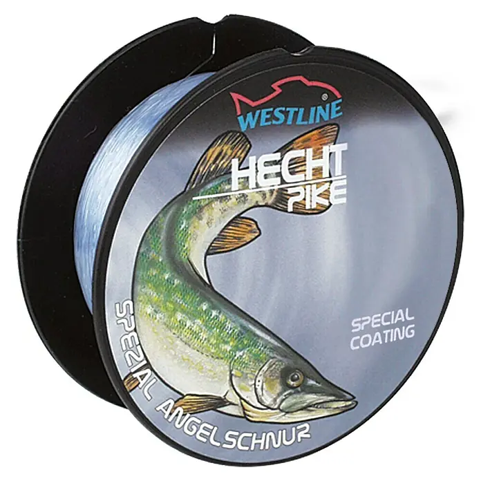Westline Zielfischschnur - Zielfisch: Hecht, Ø x L: 0,3 mm x 400 m, Tragkraft: 5,8 kg, Blau/Grau