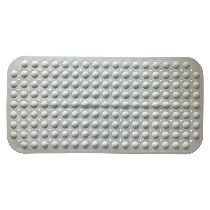 Camargue Podloga za kadu Bubble - 78 x 38 cm, PVC, Bijele boje - Pogled sprijeda