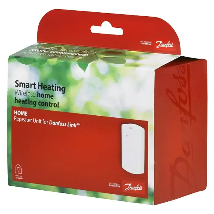 Danfoss Link WLAN-Verstärker - Reichweite ca.: 30 m (in Gebäuden) - Rechte Seitenansicht