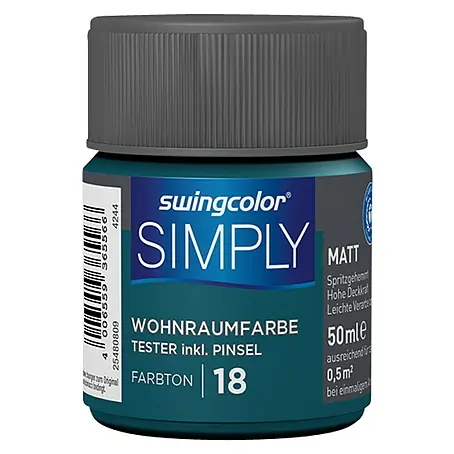 swingcolor  Boja za zid SIMPLY Tester