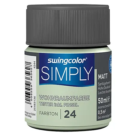 swingcolor  Boja za zid SIMPLY Tester
