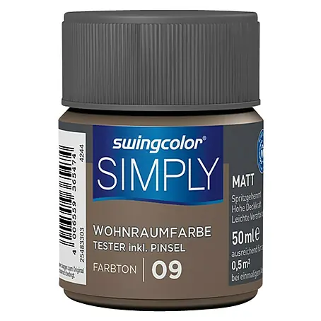 swingcolor  Boja za zid SIMPLY Tester