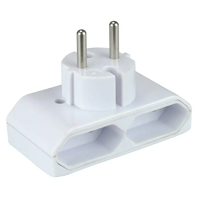 UniTEC Euro-Adapter - 2 x 2,5 A, 1.250 W - Ansicht von oben