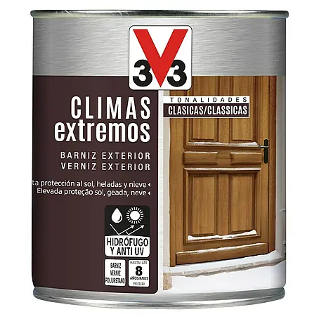 V33  Barniz para madera exterior Climas Extremos
