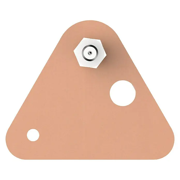 Tesa Tornillo adhesivo - Apto para: Ladrillo, Carga soportada: 5 kg, 2 uds., Triangular