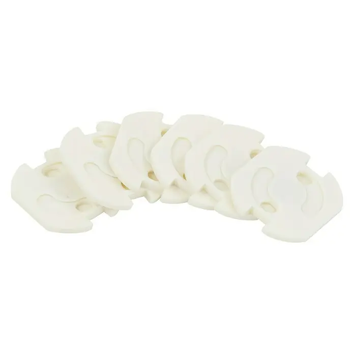 Arregui Protector de enchufe giratorio A-1044050 - Blanco, 10 uds.