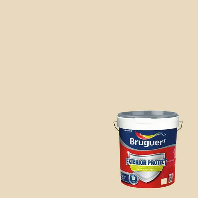 Bruguer Pintura para fachadas Exterior Protect Extra - Beige, 15 l, Mate