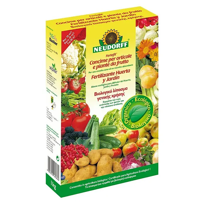 Neudorff Fertilizante para jardín Huerta y jardín Fertofit - 1 kg