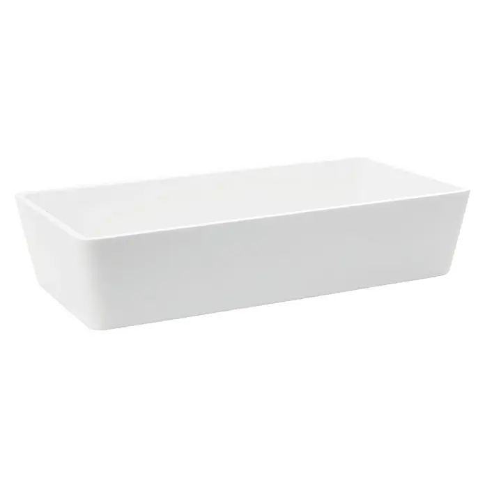 Cipì Lavabo de sobremesa Slash - 62,5 x 32,5 cm, Blanco