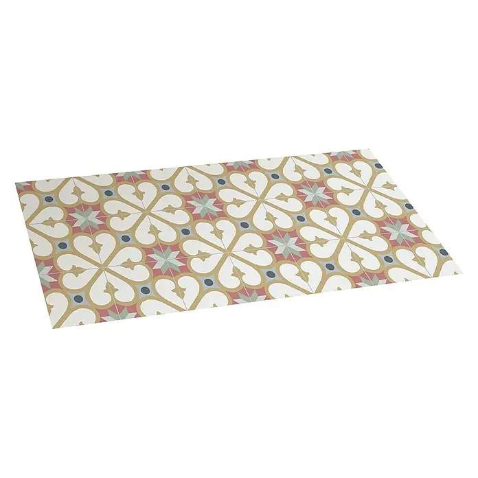 Alfombra de vinilo Croma BCN - Multicolor, 110 x 50 cm