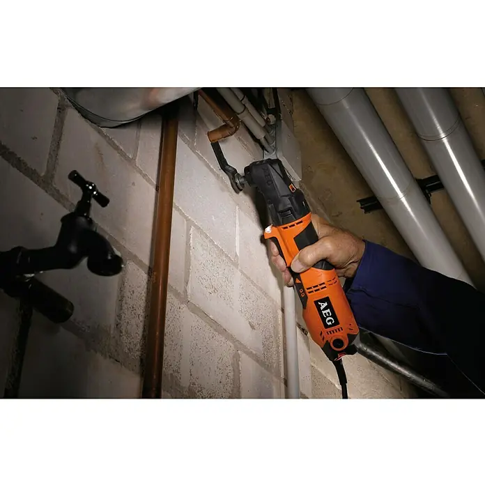 AEG Powertools Multifunktionswerkzeug OMNI 300 - 300 W, Leerlaufschwingzahl: 20.000 U/min - Vorderansicht