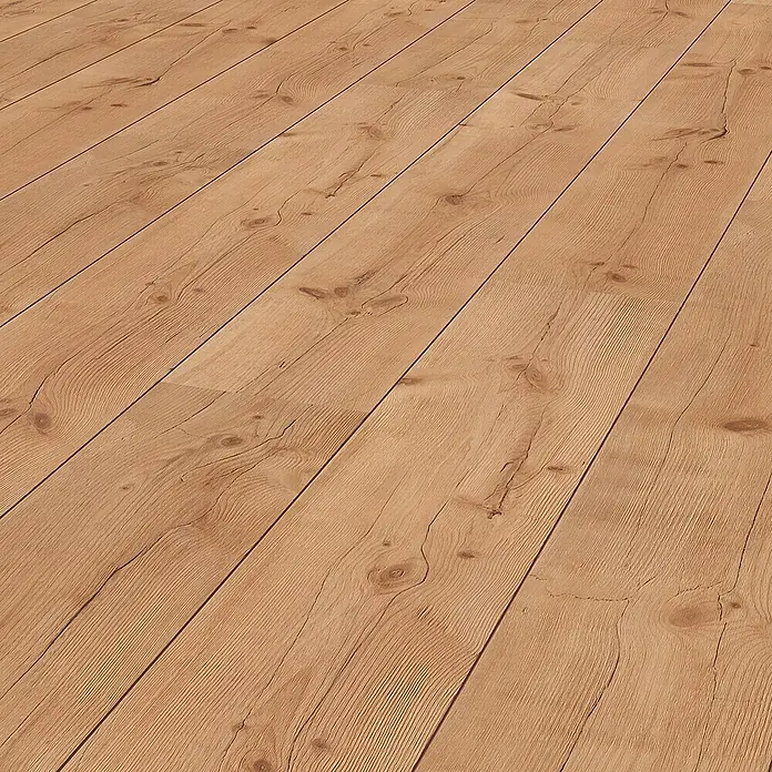 Kawasakie Laminat Pinija - 1.285 x 192 x 8 mm, Rustikalni pod - Detaljan prikaz