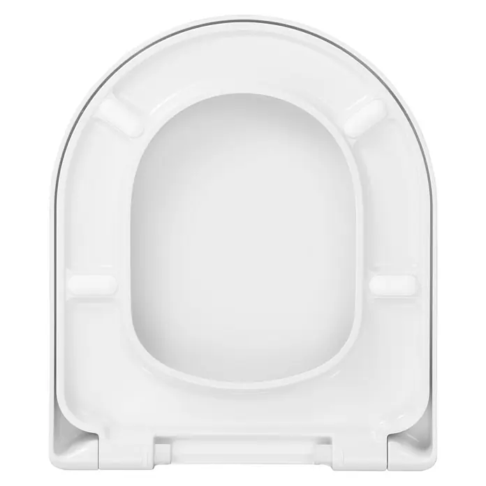 WC daska - Duroplast, Bijele boje - Pogled odozdo