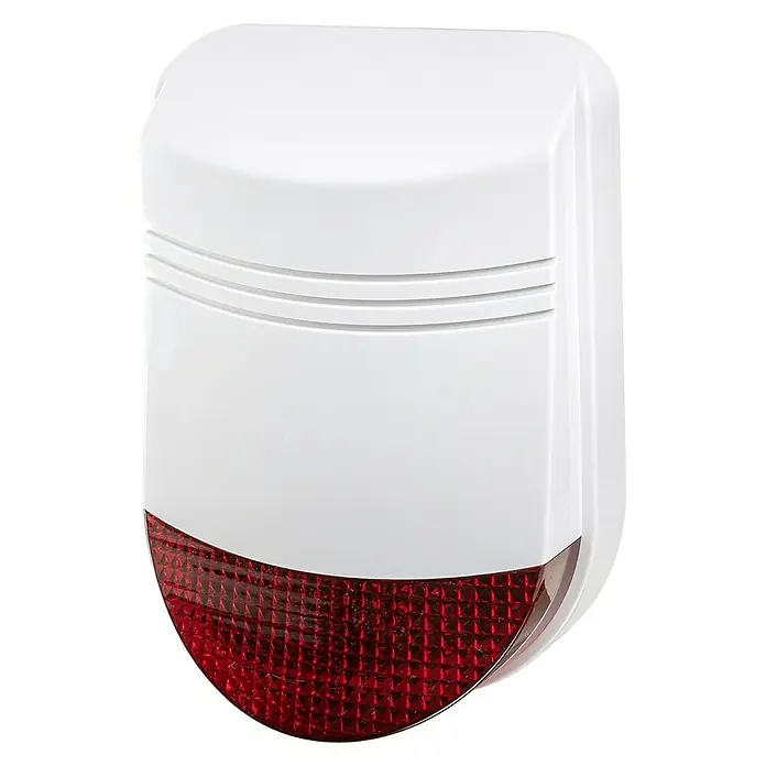Safe2Home Alarmsirene SP110 - B x H: 150 x 320 mm, Passend für: Safe2Home Alarmanlage SP110/210, Alarmsignal: 105 dB - Rechte Seitenansicht