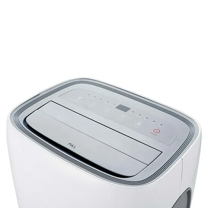 TCL Mobiles Klimagerät TAC-07CPA/HA - 7.000 BTU/h, LED-Display, Entfeuchtungsleistung: 16,8 l/Tag - Vorderansicht