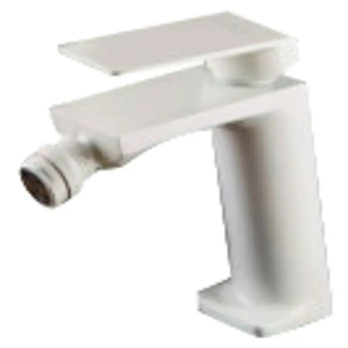 Imex Fiyi Grifo monomando de bidé - Blanco, Mate