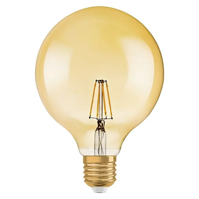 Osram Vintage 1906 LED žarulja - 2,5 W, E27, Topla bijela, Okrugli - Pogled odozgo
