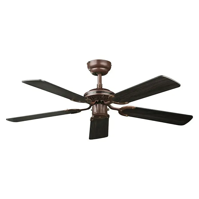 Proklima Deckenventilator - 107 cm, Wenge, 50 W - Vorderansicht