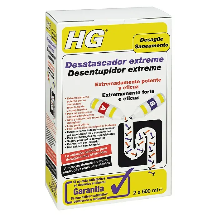 HG Desatascador líquido Extreme - 1 l