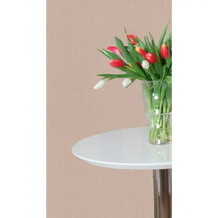 Papel pintado Básico - Marrón, 10 x 0,53 m