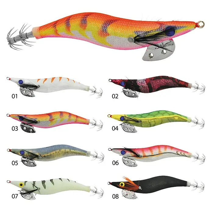 Tubertini Señuelo de pesca Squid JIG VLP 3,003 - 1 ud., Pez objetivo: Calamar/sepia