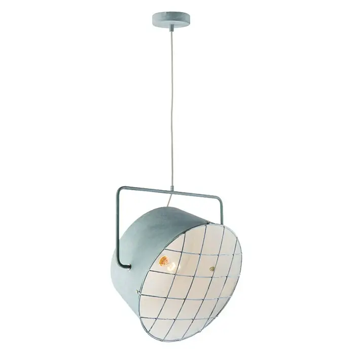 Home Sweet Home Clemento Pendelleuchte rund - Ø x H: 400 mm x 120 cm - Vorderansicht