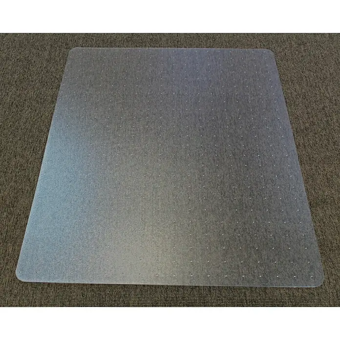 Bodenschutzmatte - 120 x 90 cm, Mit Noppen, Transparent