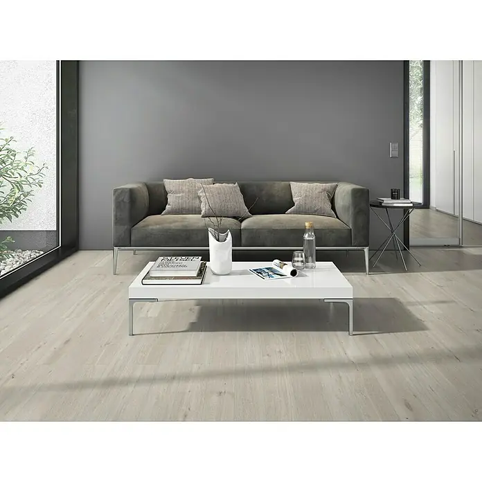 b!design Designboden Aqua Blue Dominica - 1.290 x 203 x 4,5 mm, Landhausdiele - Stimmungsaufnahme