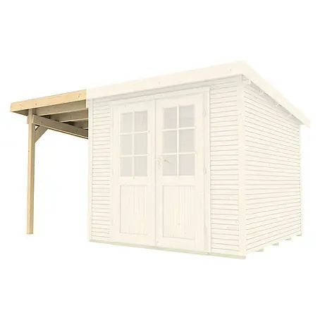 Weka  Gerätehaus-Anbau