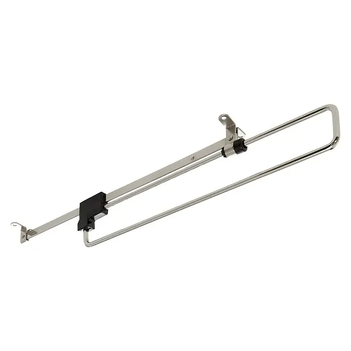Express Möbel Kleiderbügelhalter - Länge: 31 cm, Passend für: Express Möbel Kleiderschränke, Ausziehbar - Linke Seitenansicht