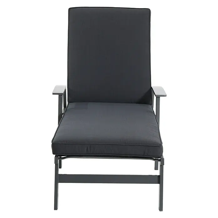 Sunfun Maja Ligbed - 196 x 80 x 102 cm, Textileen, Met wielen