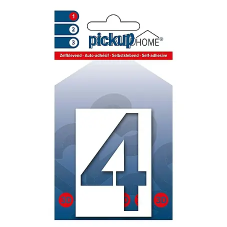 Pickup 3D Home Huisnummer