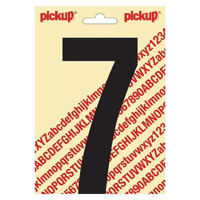 Pickup Naljepnica - Motiv: 7, Crne boje, Visina: 150 mm