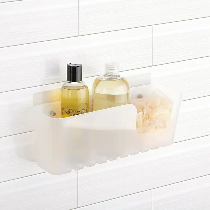 Tatay Cesta de baño Standard - 8,5 x 30 x 11 cm, Transparente