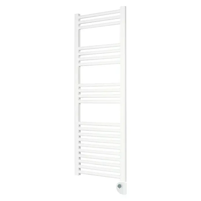 Cicsa Radiador toallero eléctrico Paris - 50 x 80 cm, 500 W, Blanco, Termostato de estancia