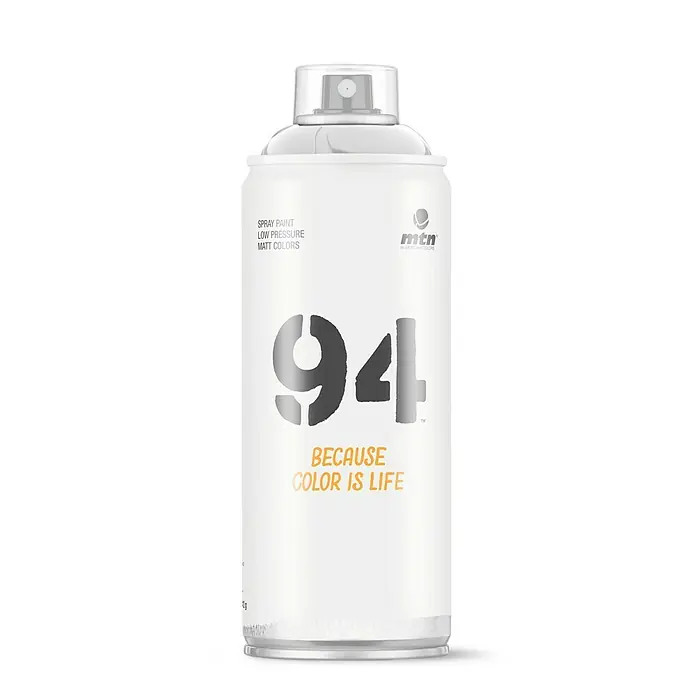 mtn Spray 94 - Plata joya, 400 ml, Mate