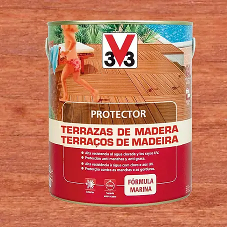 V33  Protección para madera Terrazas