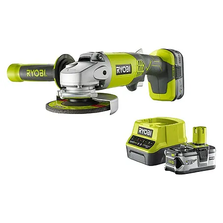 Ryobi ONE+ Akku-Winkelschleifer R18AG-140S