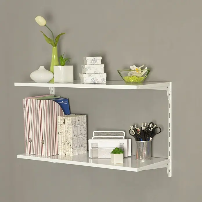 Element System Classic Regal-Set Office 2 RS50 - L x B x H: 33,2 x 82,8 x 49,6 cm, Traglast: 30 kg/Boden, Weiß