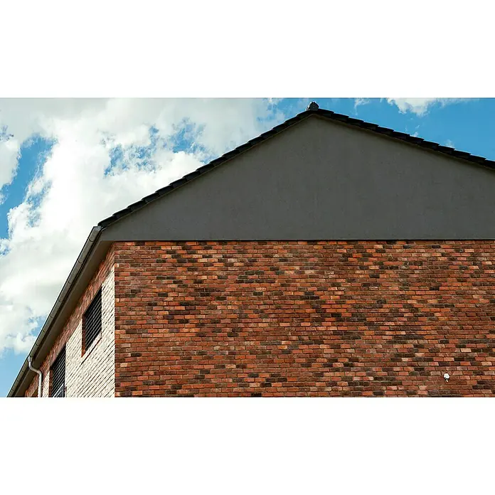 Verblendstein-Ecke Vanessa Ziegel - L x B x H: 9,3 x 21 x 6,5 cm, Rot, Steinoptik