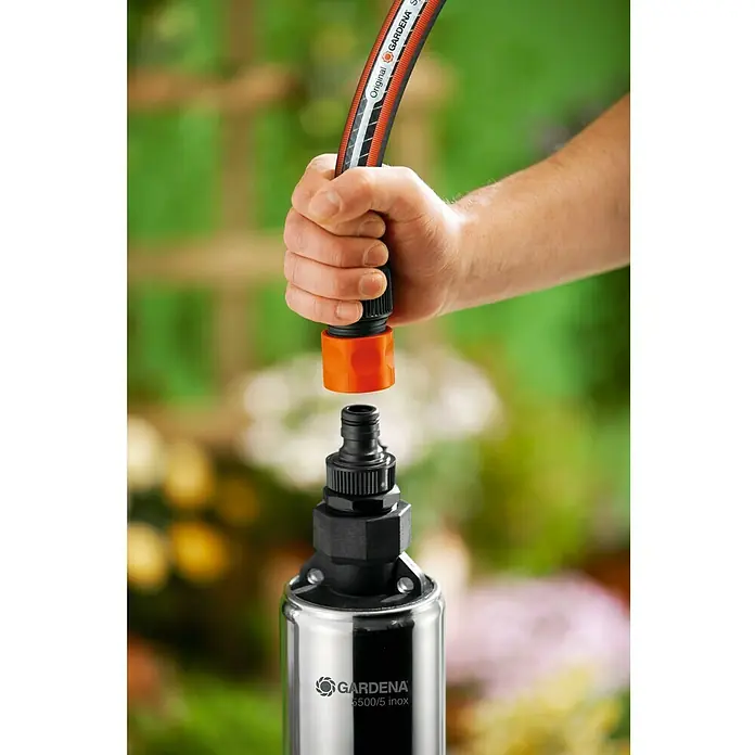Gardena Tlačna potopna pumpa Premium  5500/5 - 850 W, 5.500 l/h, Plemeniti čelik