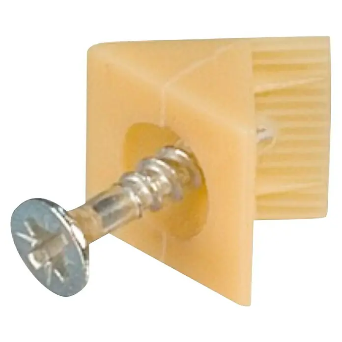Stabilit Conector del panel trasero - L x An: 15 x 11 mm, Blanco