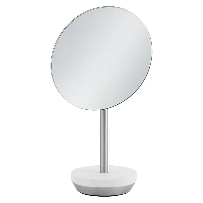 Camargue Bosse Espejo cosmético - Aumento: x 1, Diámetro: 10,6 cm, Blanco
