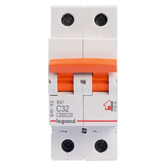 Legrand Magnetotérmico automático RX3 Bipolar - C, 32 A, 2 polos
