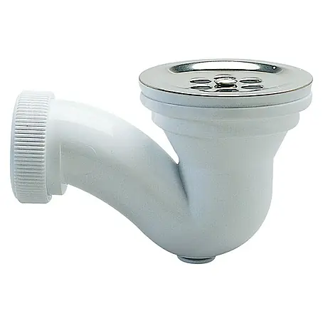 Válvula sifónica para ducha en envase