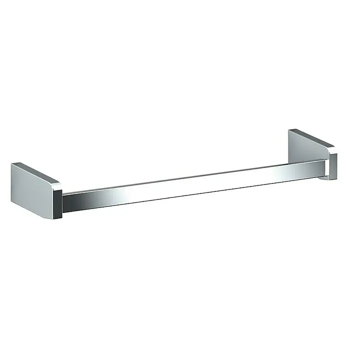 Creabath City Toallero de barra - Ancho: 47,2 cm, Cromo, Brillante