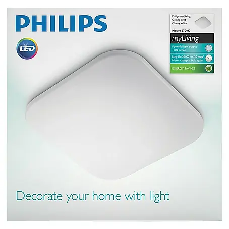 Philips  Plafón LED Mauve