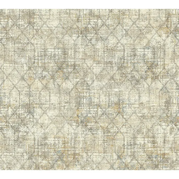 AS Creation Character Vliestapete - Braun/Beige, Grafisch, 10,05 x 0,53 m - Detailaufnahme